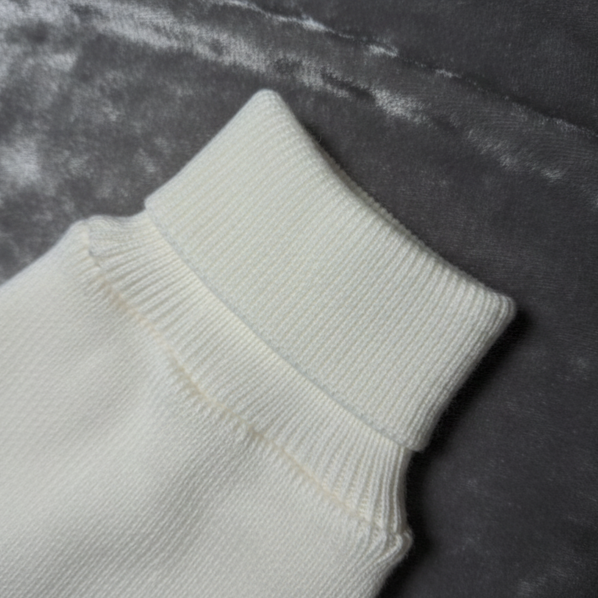 Maglione Bianco Lana Merino per Cani